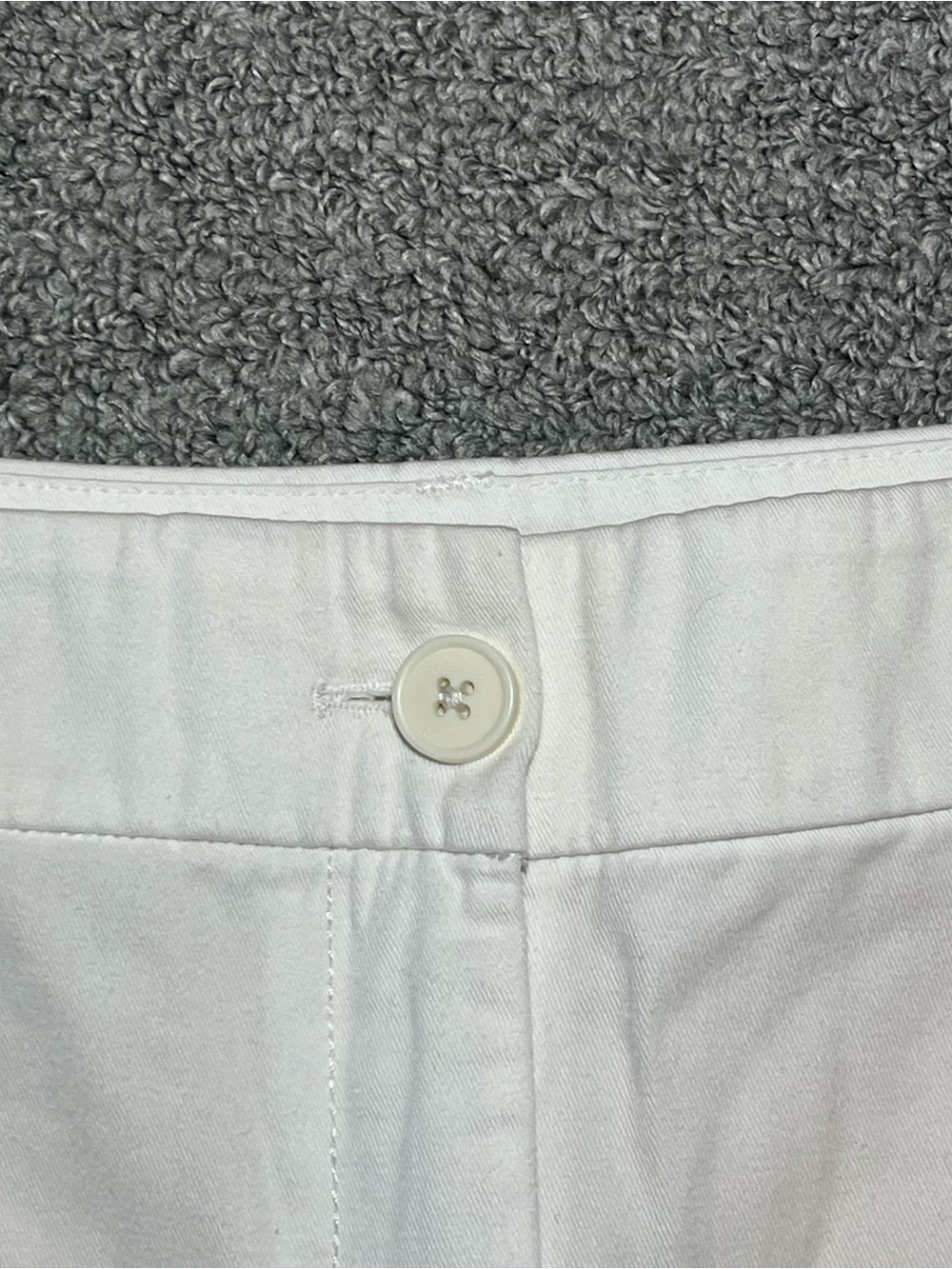 Loft Shorts Womens Size 6 White Summer 6” Inseam Pockets Coastal Beach - Picture 3 of 7